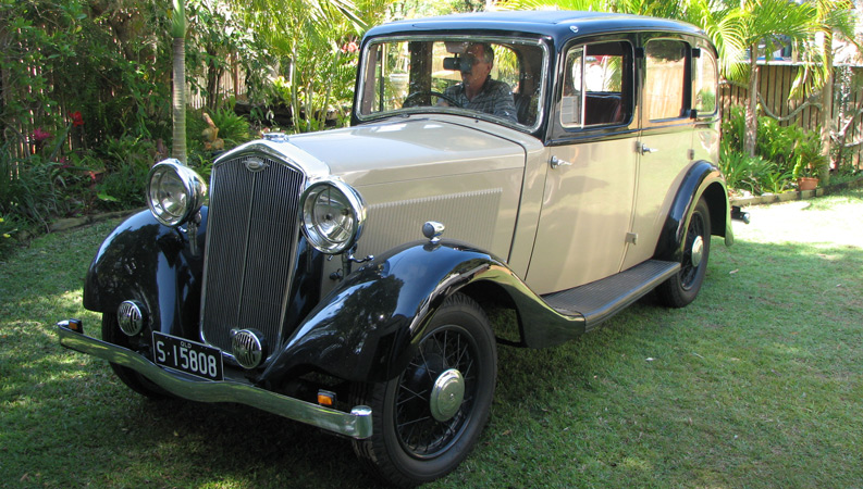 Derek Pat Ward 1934 Wolseley 18