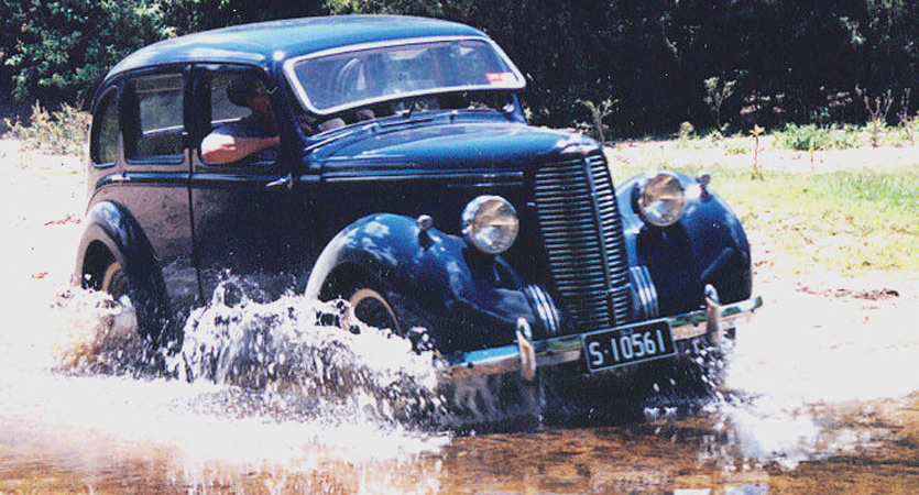 Derek Pat Ward 1947 Hillman Minx