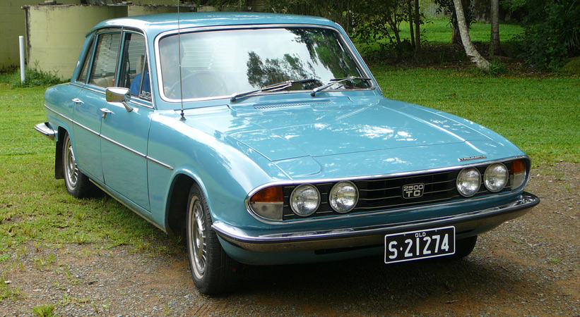 Derek Pat Ward 1977 Triumph