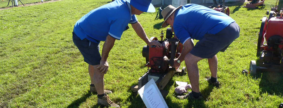 Jim Rosetti Gordon Gilles Stationary Engine